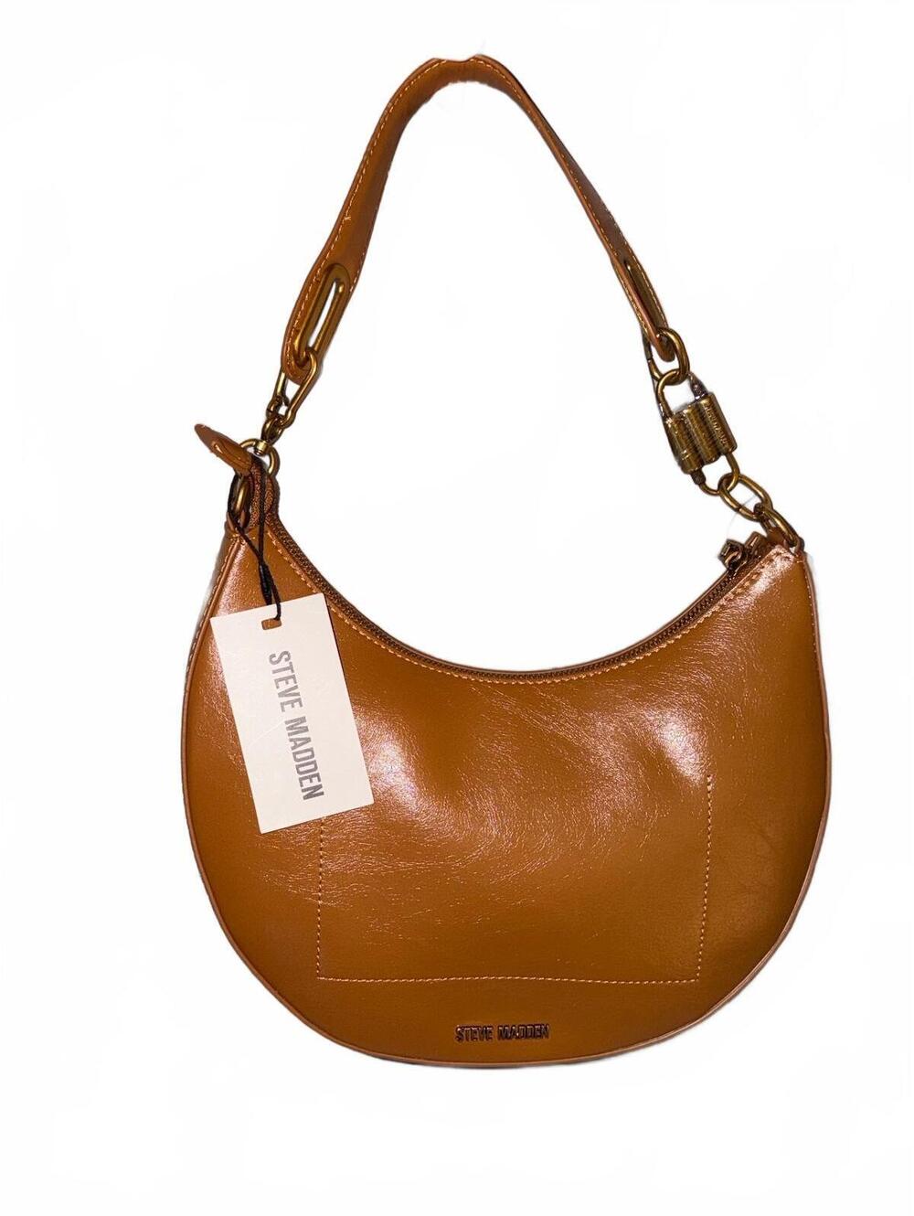Steve Madden BGRAYY Shoulder Bag Ochre Brown Tan NWT MSRP $98